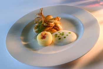 Lenguado con salsa de hinojo